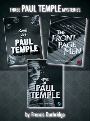 cover image of Paul Temple 3-Book Collection